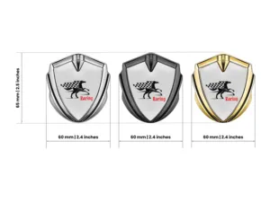 3d Emblem Badge Sports Style High-Quality 3D